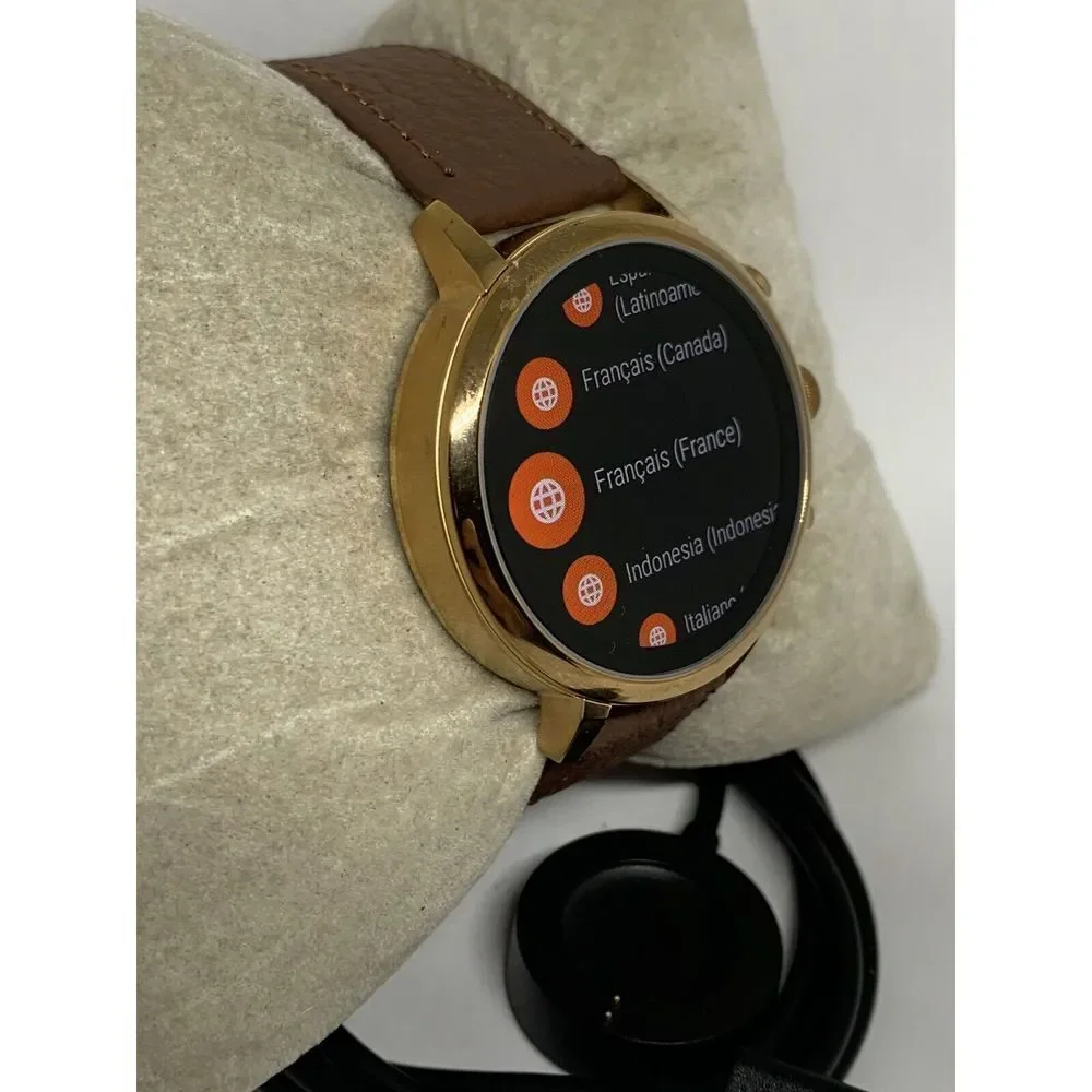 Fossil Gen 4 Authentic Digital Dial Smart Watch Custom Band FTW6018 BA164